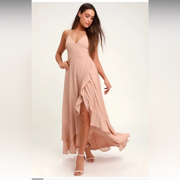 Lulus Dresses & Skirts - Lulu's Blush High Low Dress